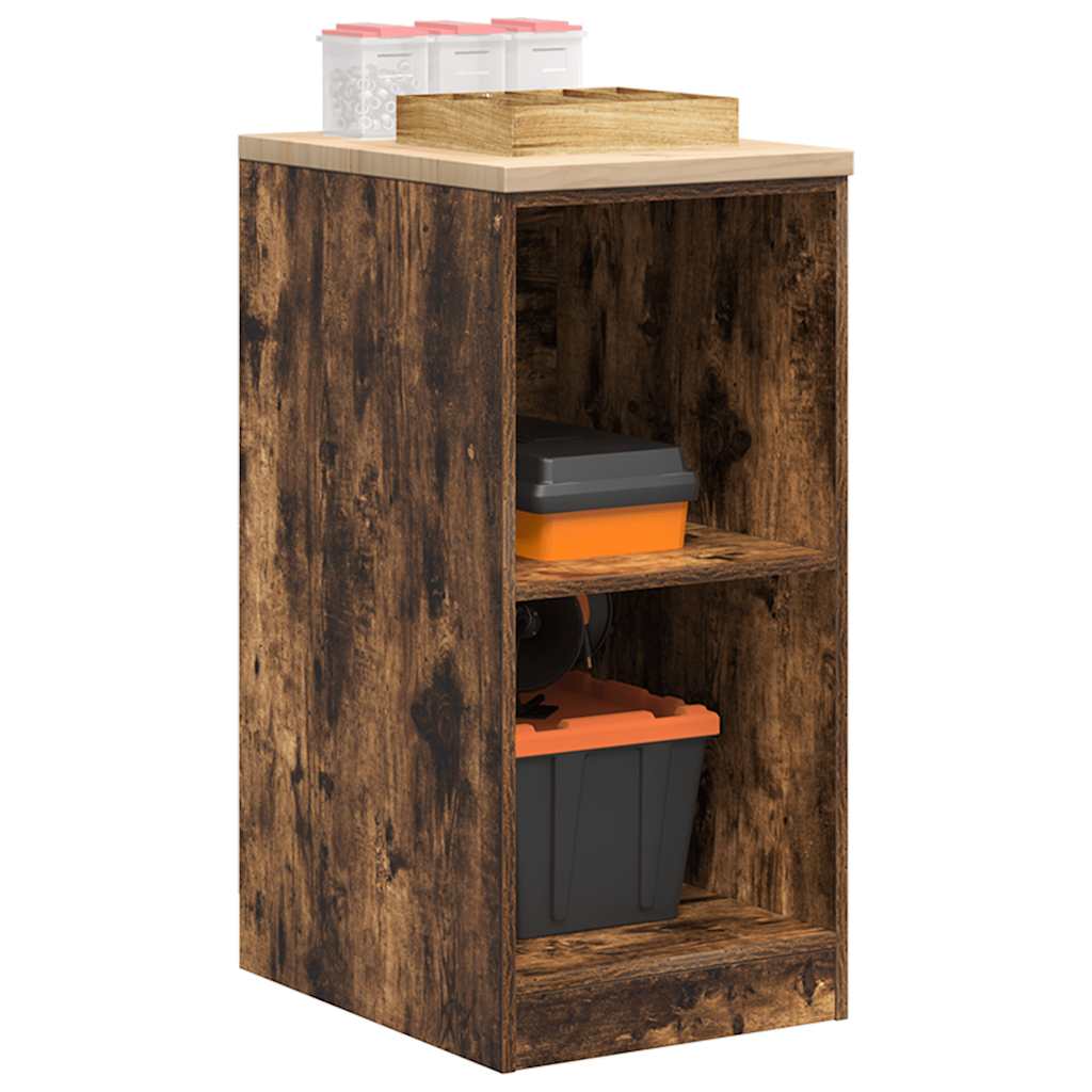 Armario de almacenamiento para garaje Artisan Oak 30x51x85 cm