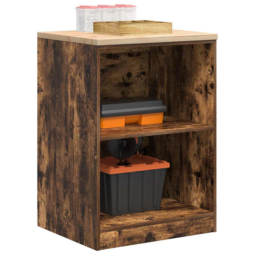 Armario de almacenamiento para garaje Artisan Oak 30x51x85 cm