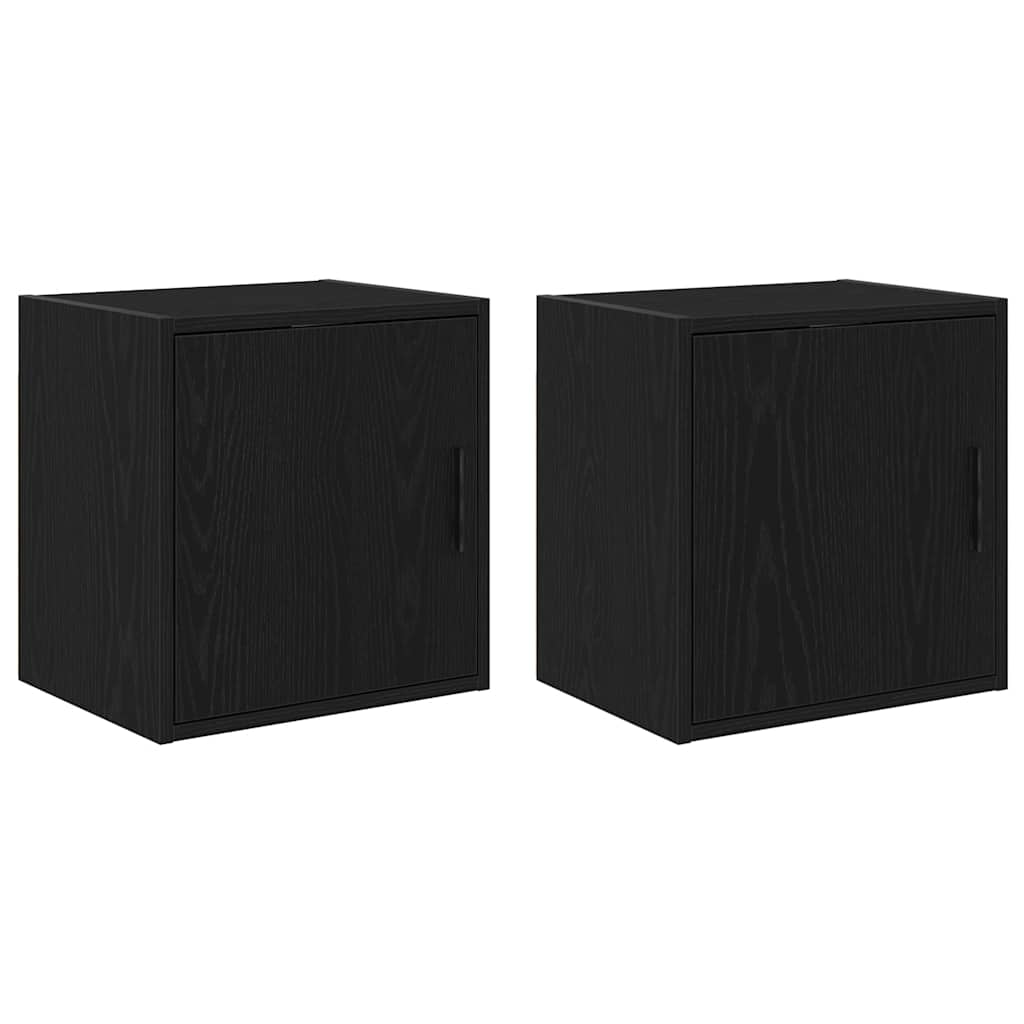 Armarios de pared 2 uds para garaje madera antigua madera