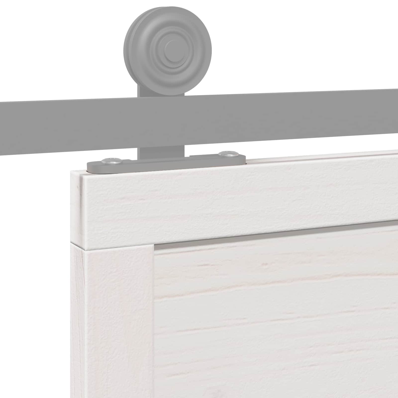 Puerta Corrediza 100 x 208 cm Madera de Pino Maciza