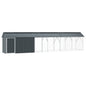Jaula para Aves Antracita 422 x 103 x 142 cm Acero Galvanizado