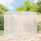 Jaula para Aves Antracite 208 x 102 x 108 cm Aço Galvanizado