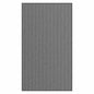 Felpudo a rayas negro y gris 115x200 cm