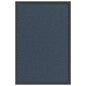 Felpudo a rayas negro y gris 115x200 cm