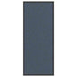 Felpudo a rayas negro y gris 115x200 cm
