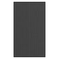 Felpudo a rayas negro y gris 115x200 cm