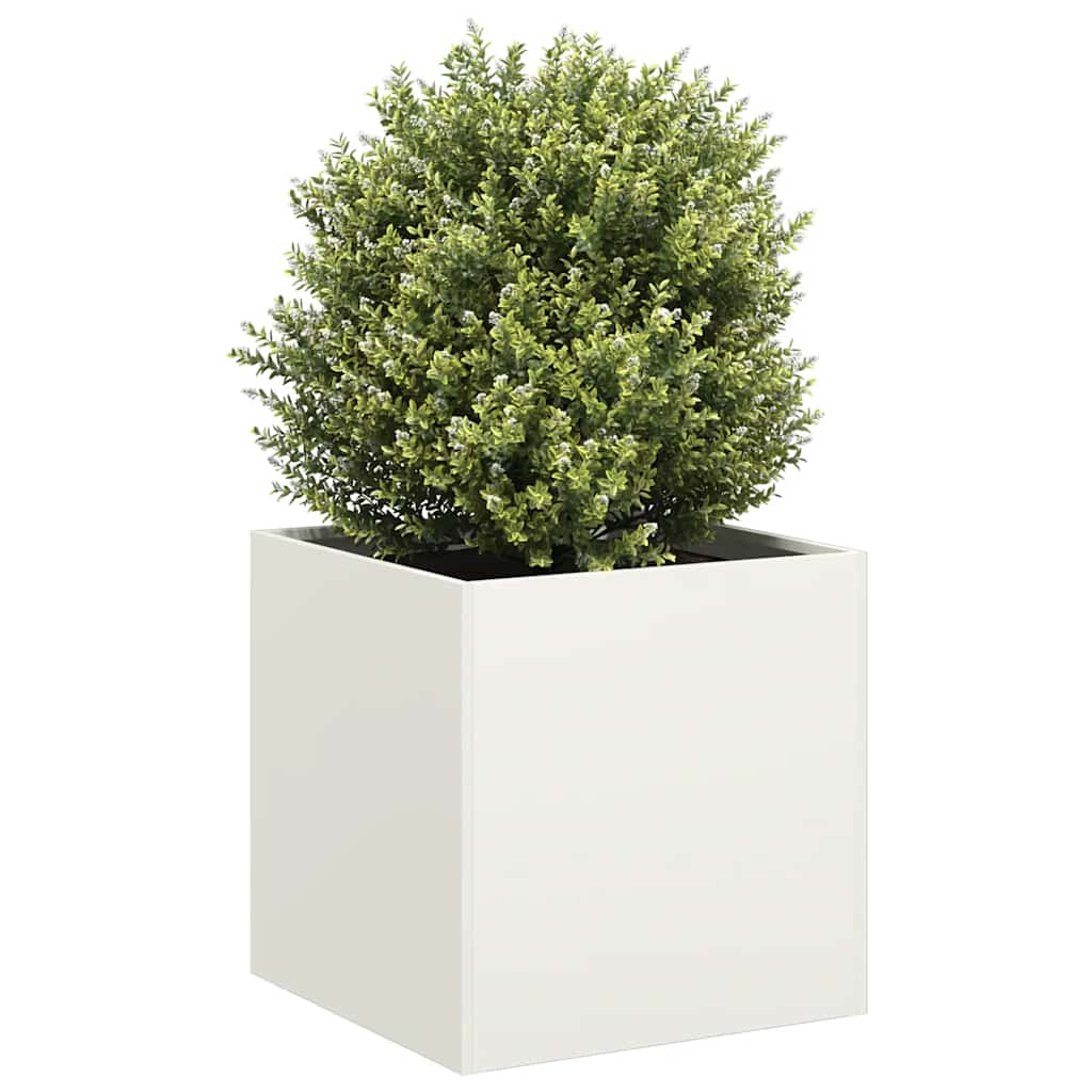 Jardinera 100x100x80 cm acero inoxidable