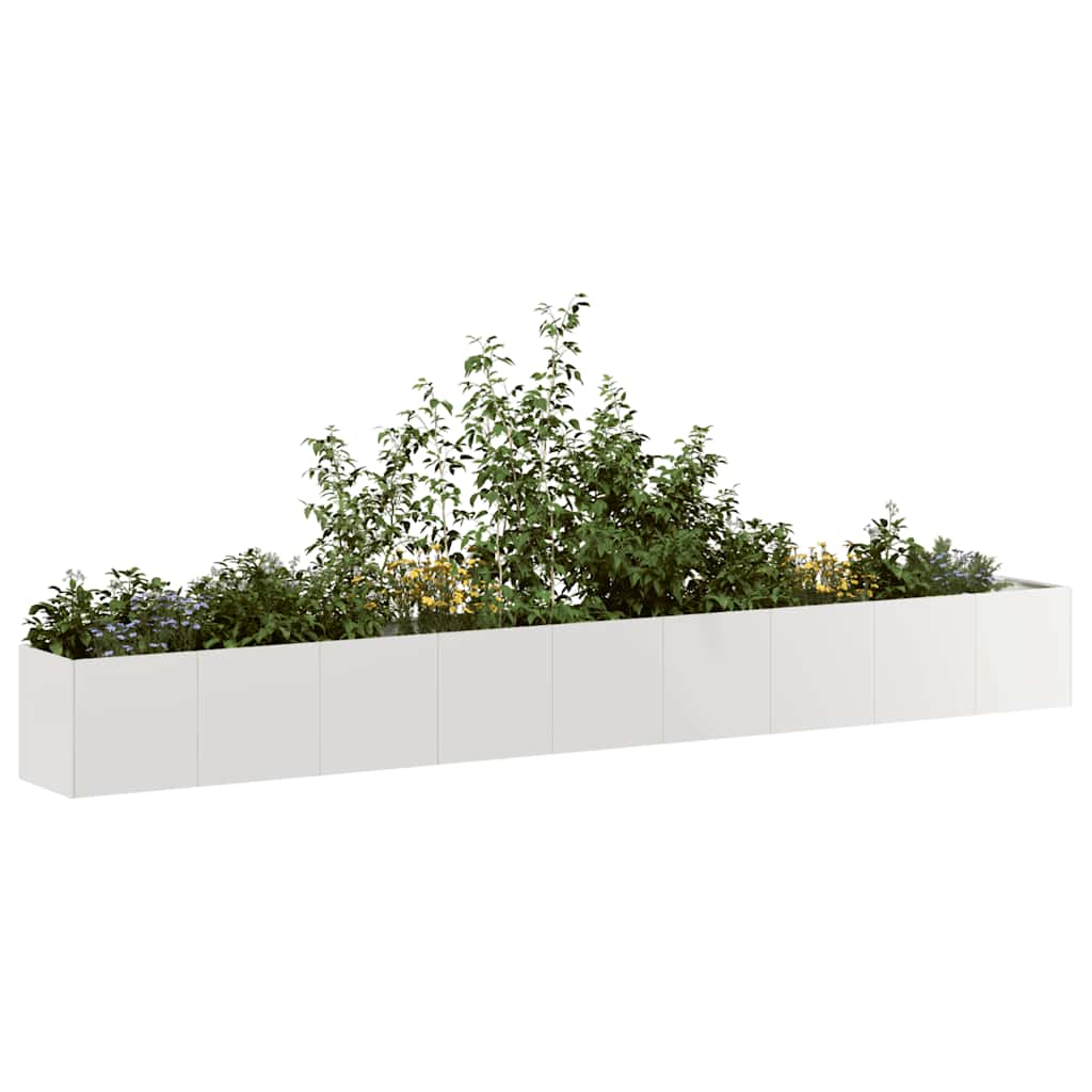 Jardinera 100x100x80 cm acero inoxidable