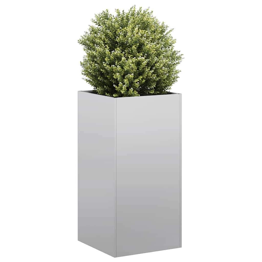 Jardinera 100x100x30 cm de acero galvanizado