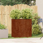 Jardinera 100x100x80 cm acero inoxidable