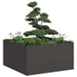 Jardinera 100x100x80 cm acero inoxidable