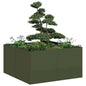 Jardinera 100x100x80 cm acero inoxidable