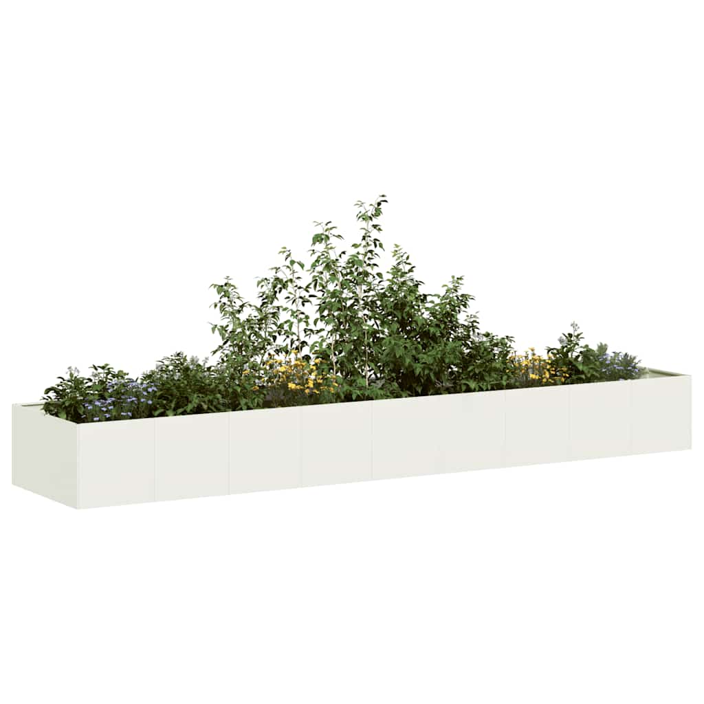 Jardinera 100x100x80 cm acero inoxidable