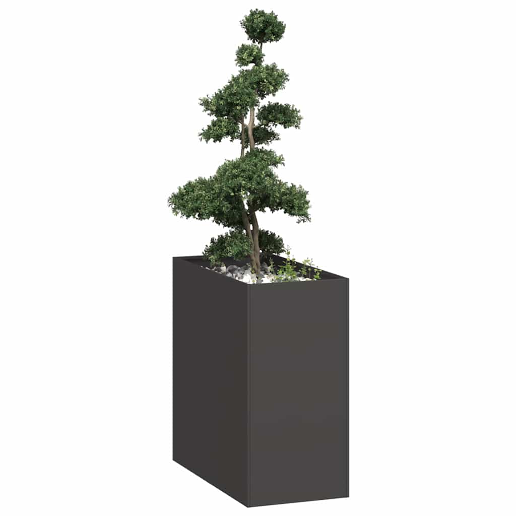 Jardinera 100x100x80 cm acero inoxidable