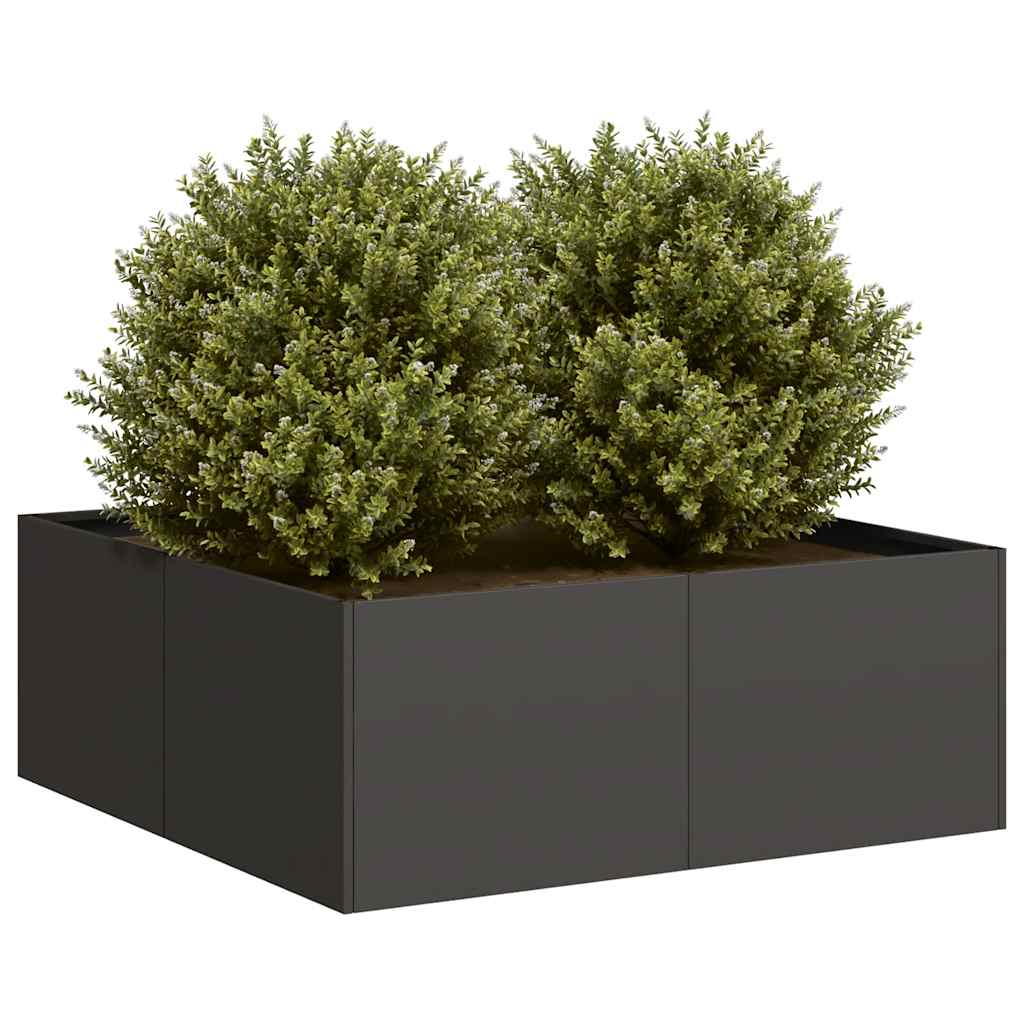 Jardinera 100x100x80 cm acero inoxidable