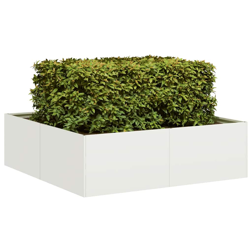 Jardinera 100x100x80 cm acero inoxidable