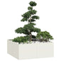 Jardinera 100x100x80 cm acero inoxidable