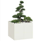 Jardinera 100x100x80 cm acero inoxidable