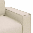 Juego de Sofá 3 pcs Beige 220 x 80 x 84 cm