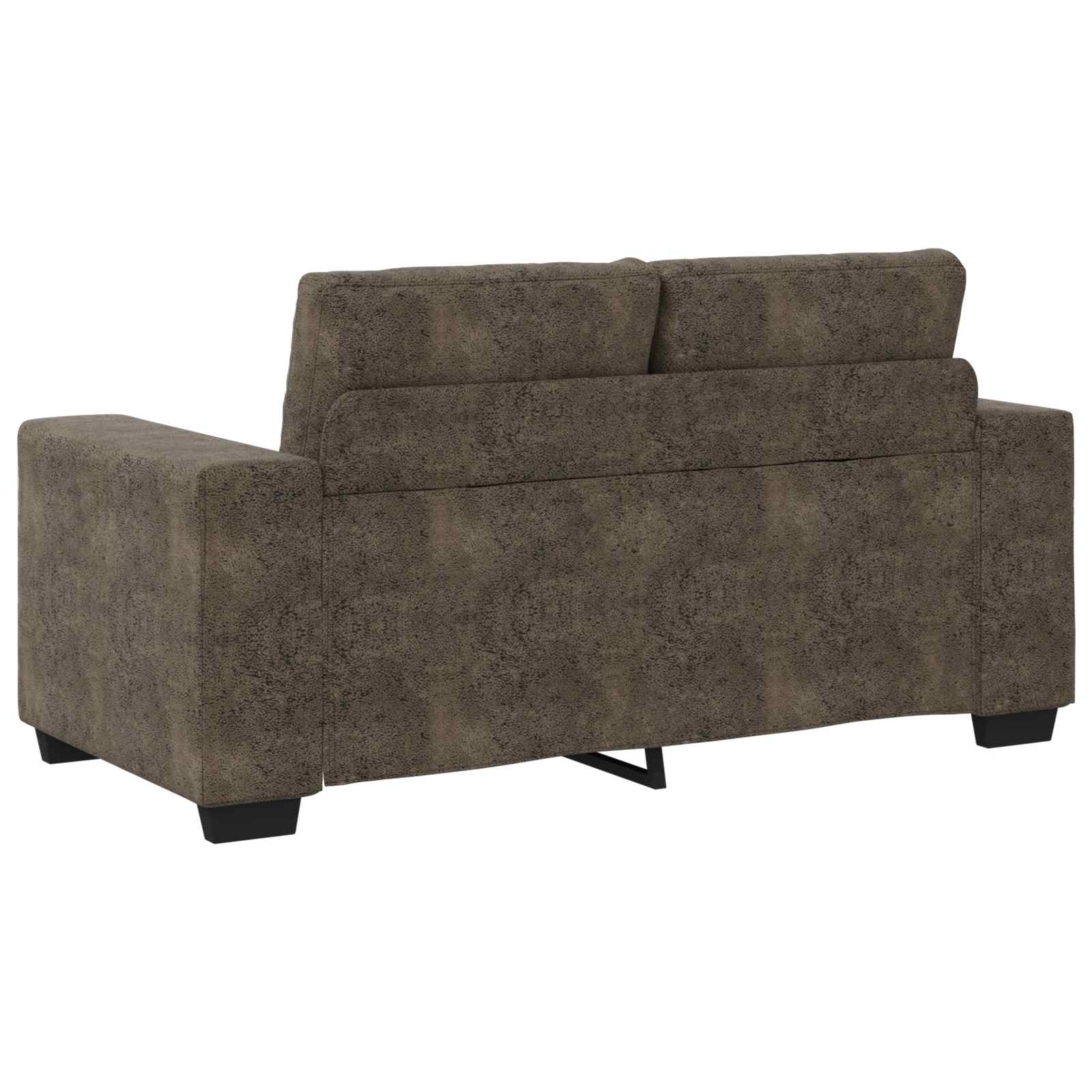 Sofá 3 pcs Gris oscuro 221 x 80 x 80 cm Tejido mezcla de lino