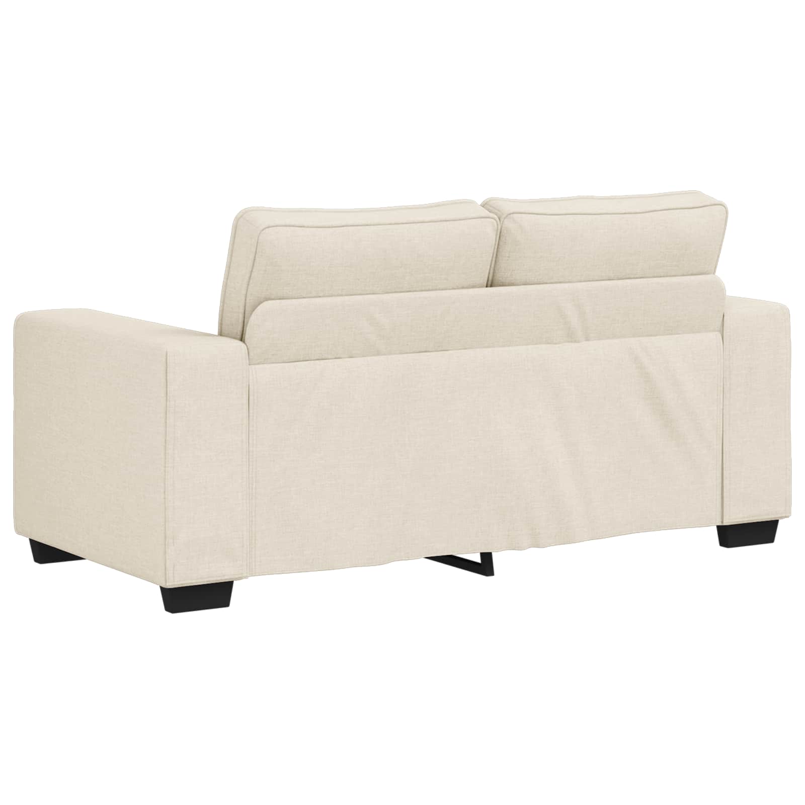Sofá 2 pcs Beige 221 x 80 x 82 cm Tejido mezcla de lino