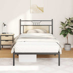 Cama sin colchón blanca 180x200 cm madera de ingeniería