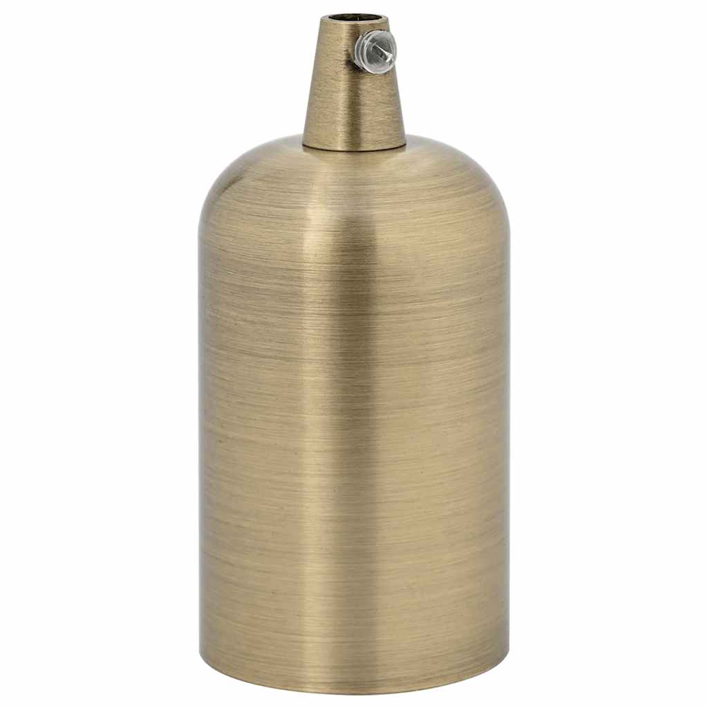 Portalámparas 2 uds bronce E27