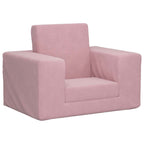 Sofá cama infantil felpa suave azul