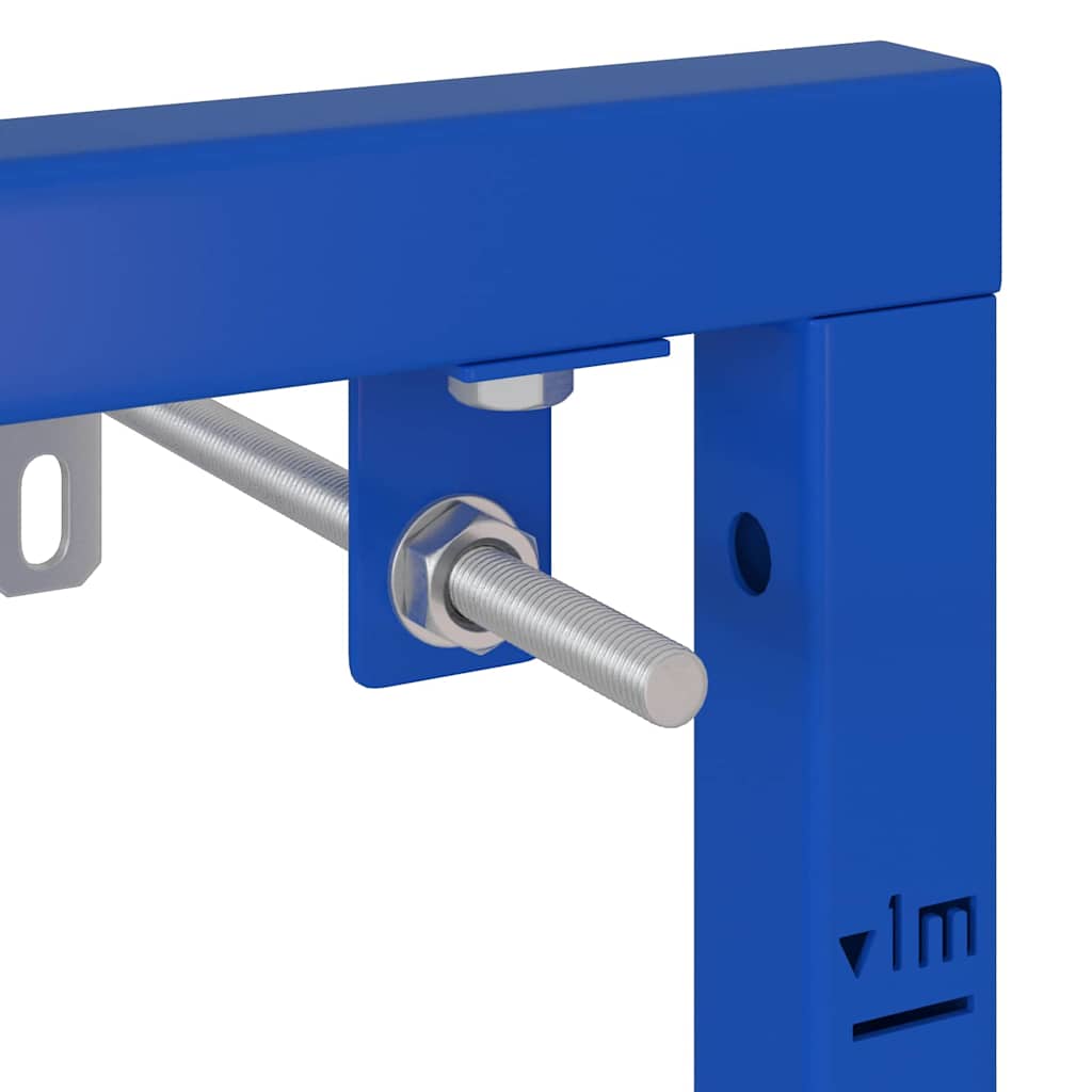 Soporte de pared de baño Manual Azul 50 x 3 x 112 cm