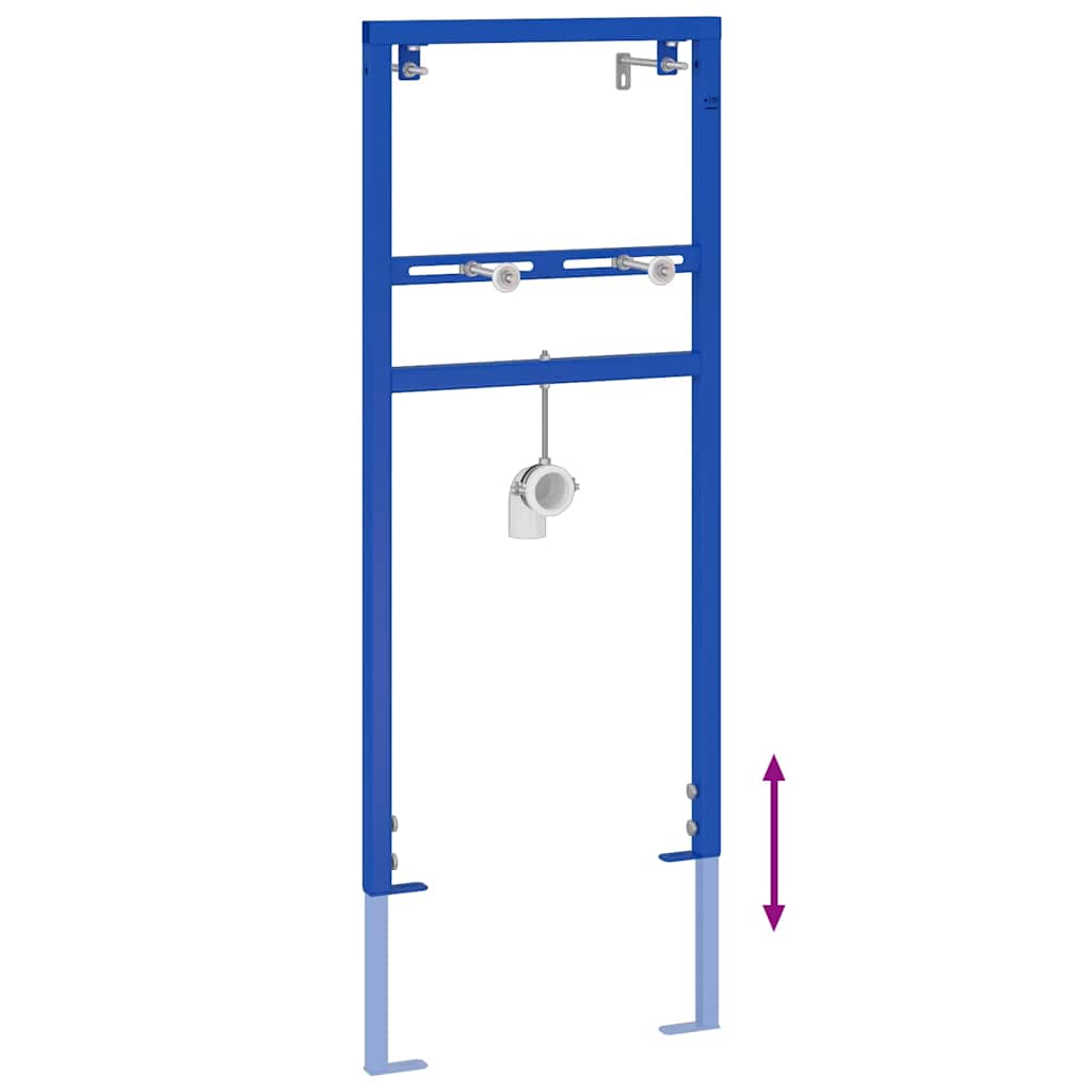 Soporte de pared de baño Manual Azul 50 x 3 x 112 cm
