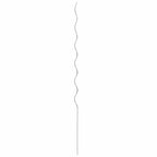 Soporte para plantas 20 pcs Plateado 150 x 0,6 x 0,6 cm Acero