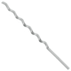 Soporte para plantas 20 pcs Plateado 150 x 0,6 x 0,6 cm Acero