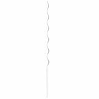 Soporte para plantas 20 pcs Plateado 150 x 0,6 x 0,6 cm Acero