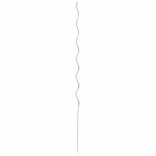 Soporte para plantas 20 pcs Plateado 150 x 0,6 x 0,6 cm Acero