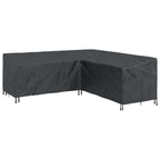 Funda para muebles Negro 220 x 220 x 80 cm Tela Oxford 420D