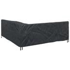 Funda para muebles Negro 220 x 220 x 80 cm Tela Oxford 420D