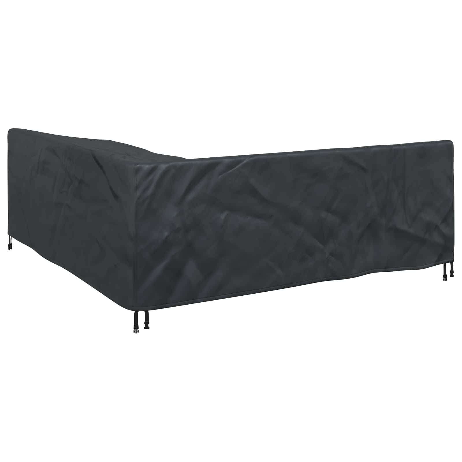 Funda para muebles Negro 220 x 220 x 80 cm Tela Oxford 420D