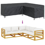 Funda para muebles Negro 220 x 220 x 80 cm Tela Oxford 420D