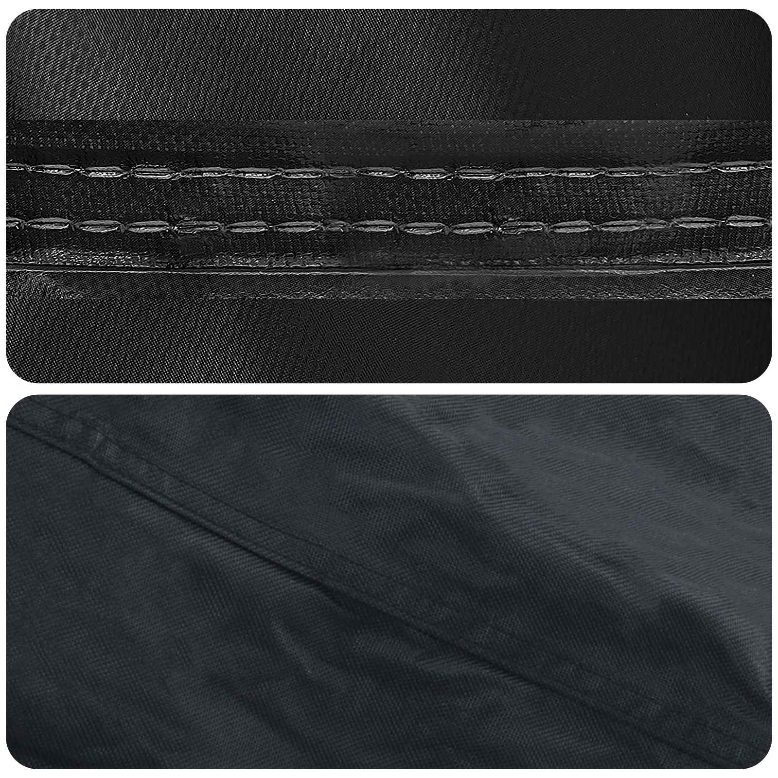 Funda para muebles Negro 220 x 220 x 80 cm Tela Oxford 420D