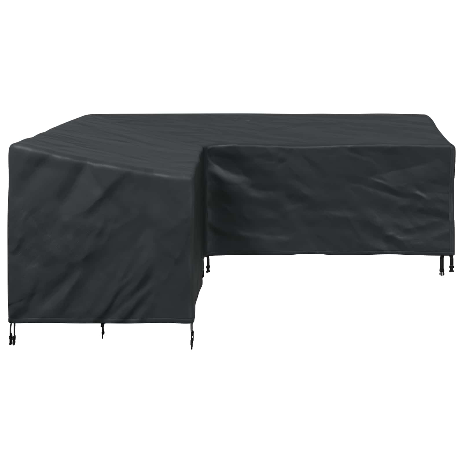Funda para muebles Negro 220 x 220 x 80 cm Tela Oxford 420D