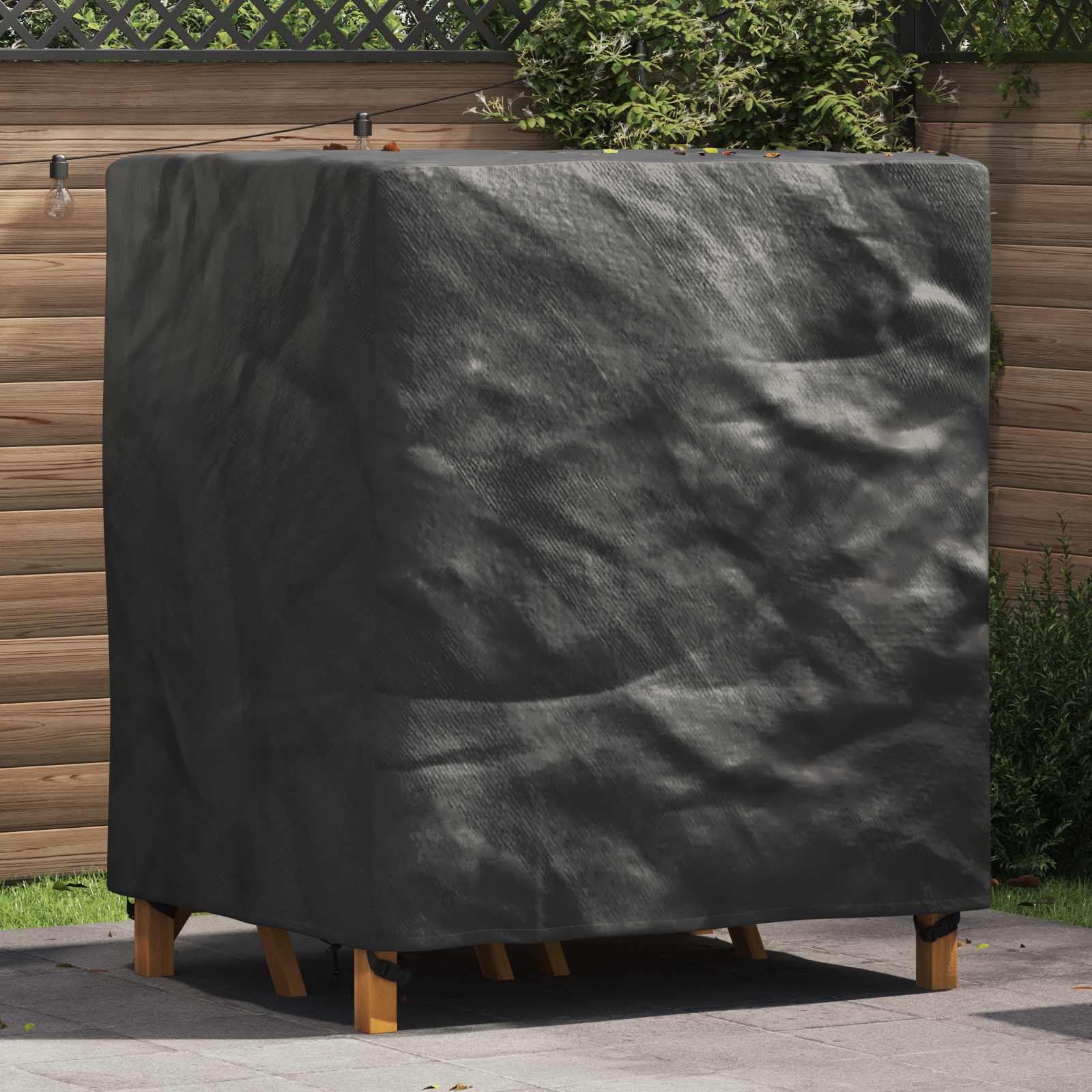 Funda para muebles Liso Negro 100 x 100 x 70 cm 210D