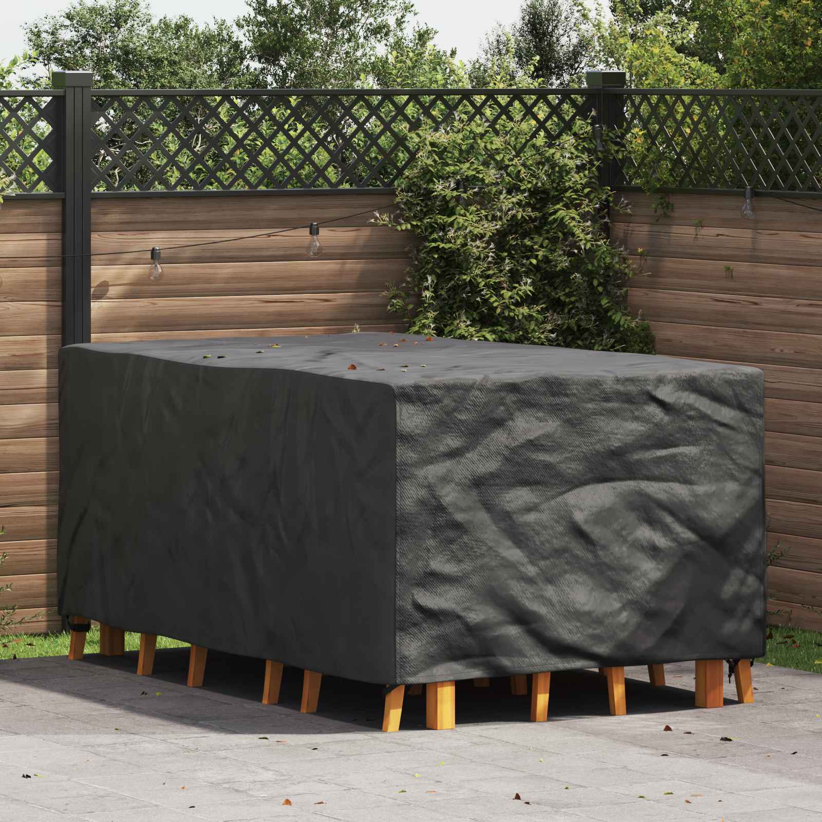 Funda para muebles Liso Negro 100 x 100 x 70 cm 210D