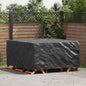 Funda para muebles Liso Negro 100 x 100 x 70 cm 210D