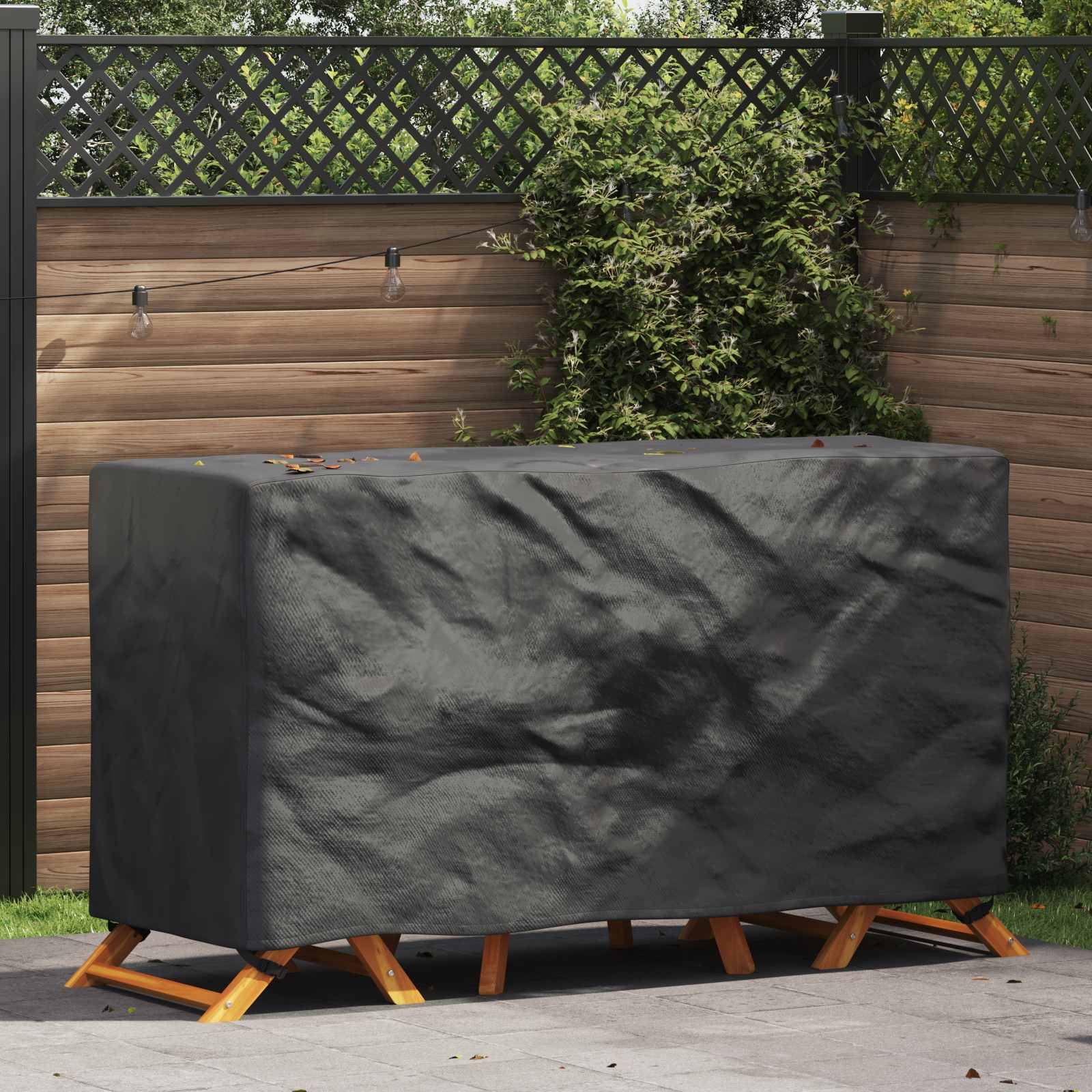 Funda para muebles Liso Negro 100 x 100 x 70 cm 210D