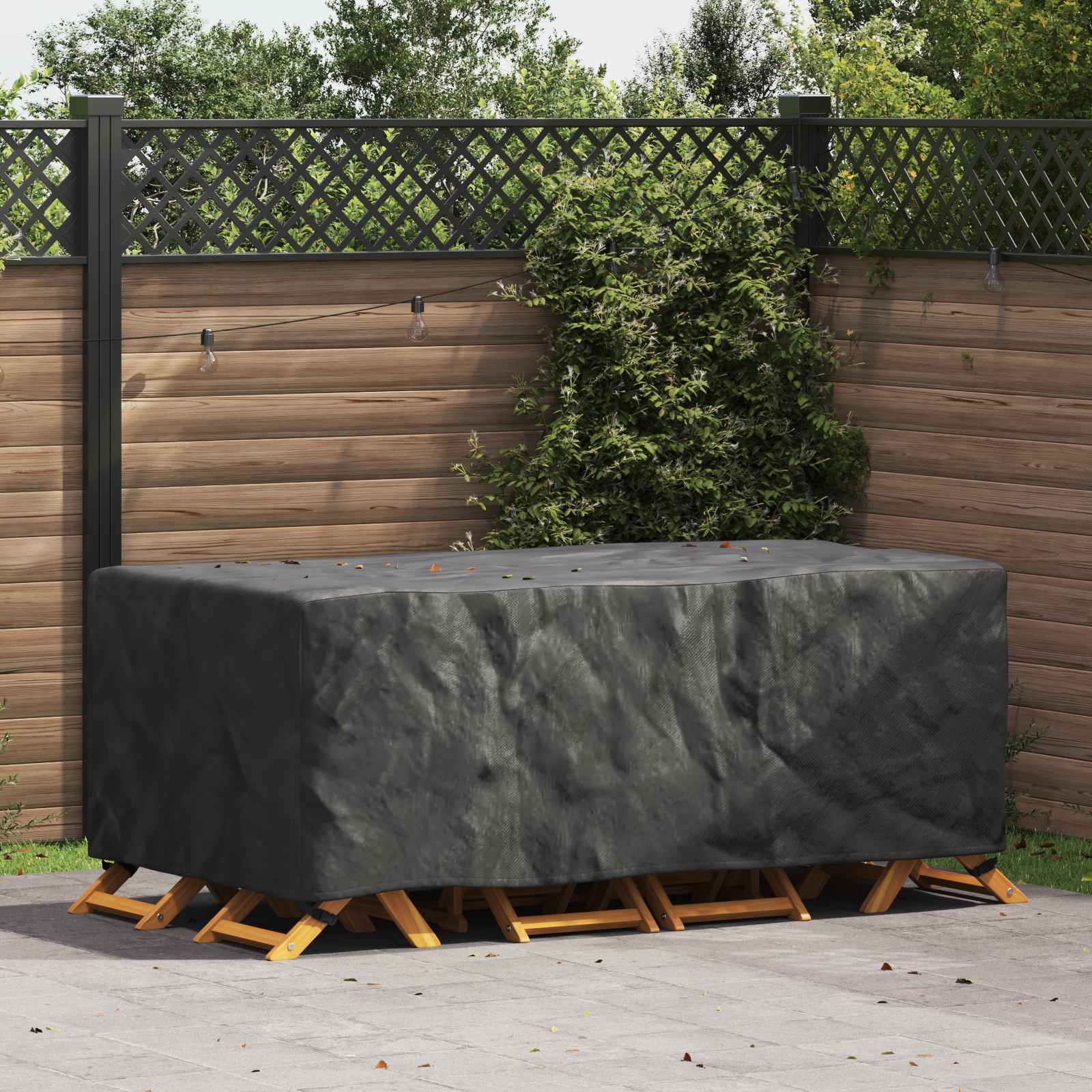 Funda para muebles Liso Negro 100 x 100 x 70 cm 210D
