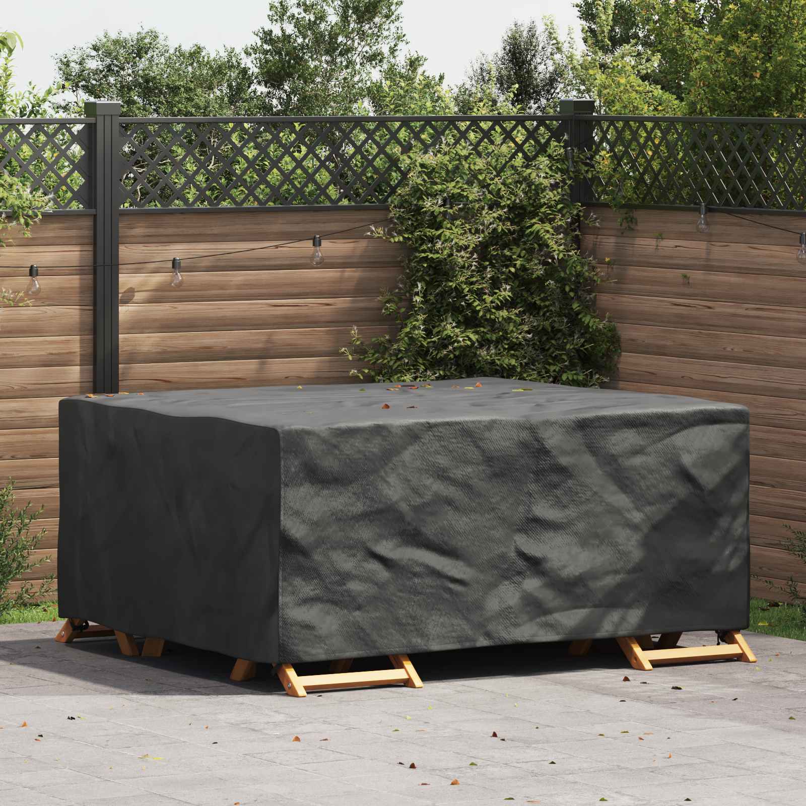 Funda para muebles Liso Negro 100 x 100 x 70 cm 210D
