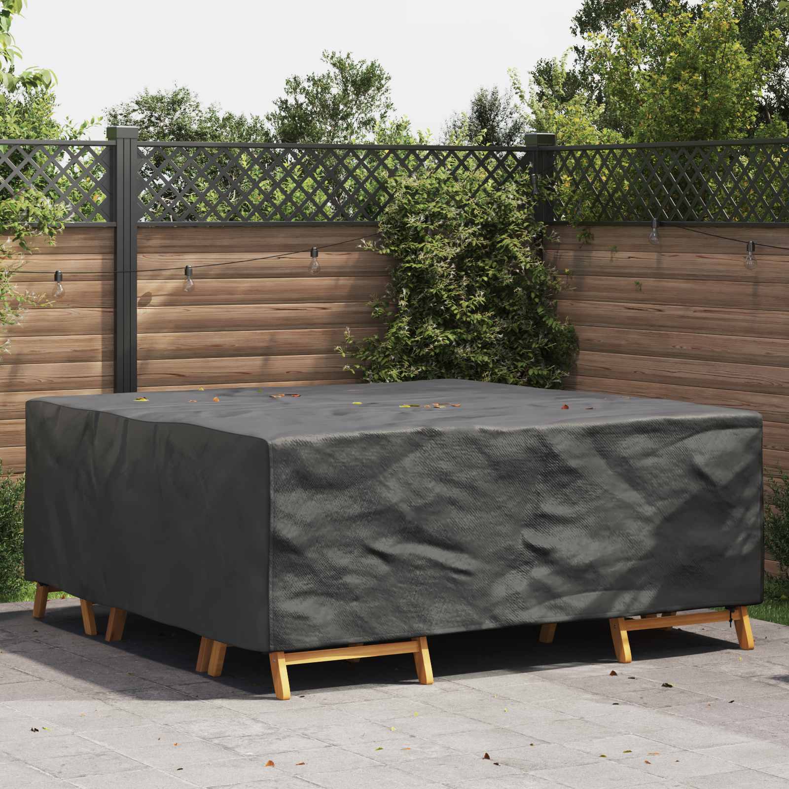 Funda para muebles Liso Negro 100 x 100 x 70 cm 210D