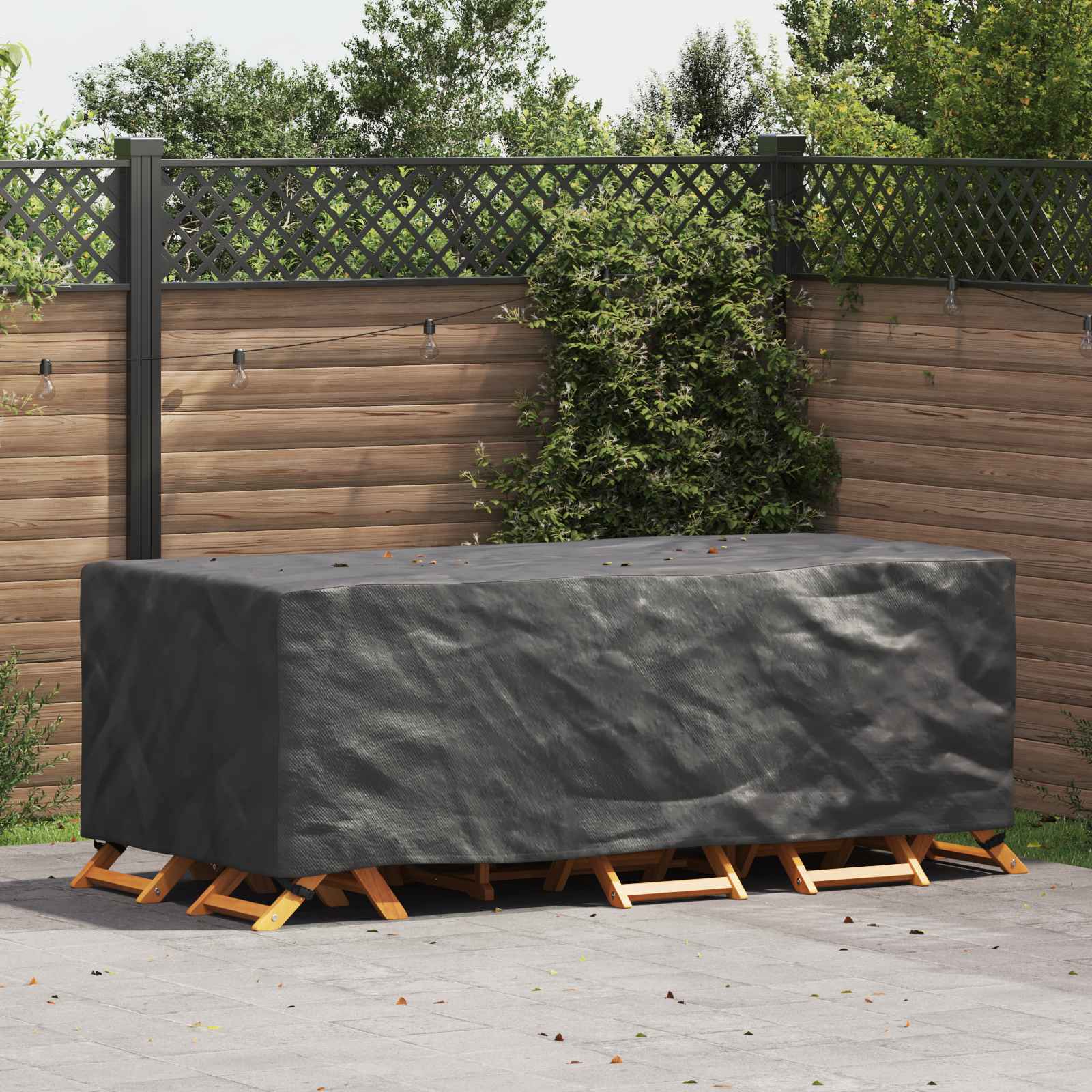 Funda para muebles Liso Negro 100 x 100 x 70 cm 210D