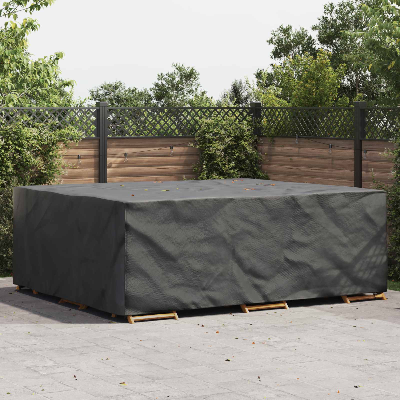 Funda para muebles Liso Negro 100 x 100 x 70 cm 210D