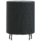 Cubierta de Mesa Liso Negro 62 x 62 x 70 cm tela